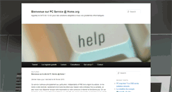 Desktop Screenshot of pcserviceathome.org
