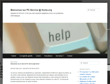 Tablet Screenshot of pcserviceathome.org